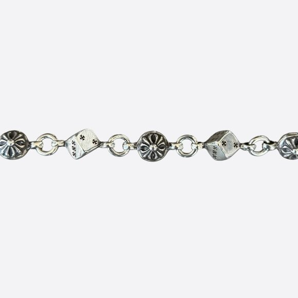 Chrome Hearts Silver Dice Wallet Chain - Picture 3 of 4
